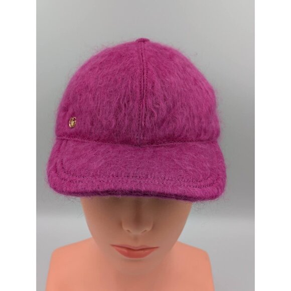 Gucci Mohair GG Lauren Baseball Hat M Fuxia 729349 main image 10